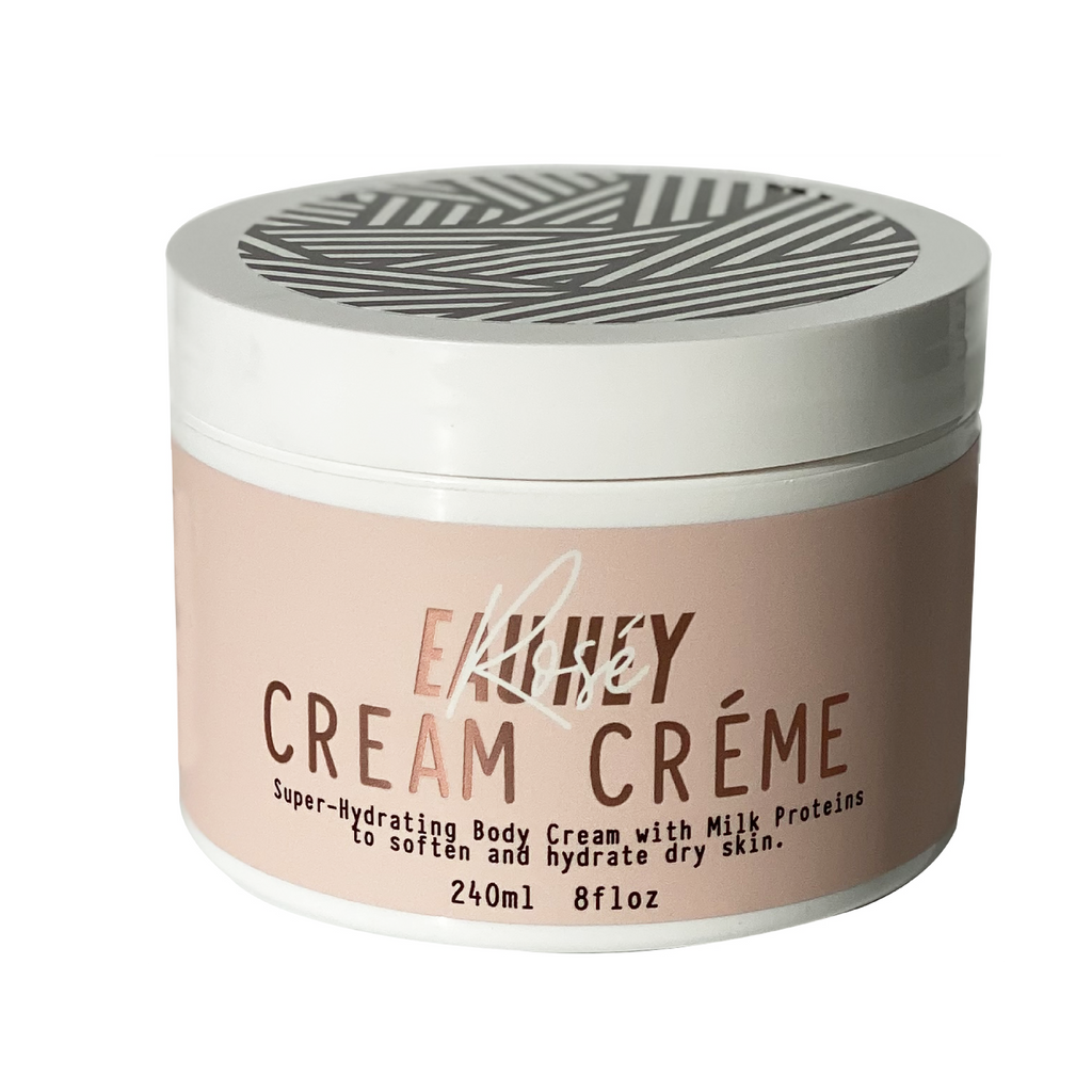 Eau Hey Rosé Cream Créme Super Hydrating Body Cream, 8 ounce